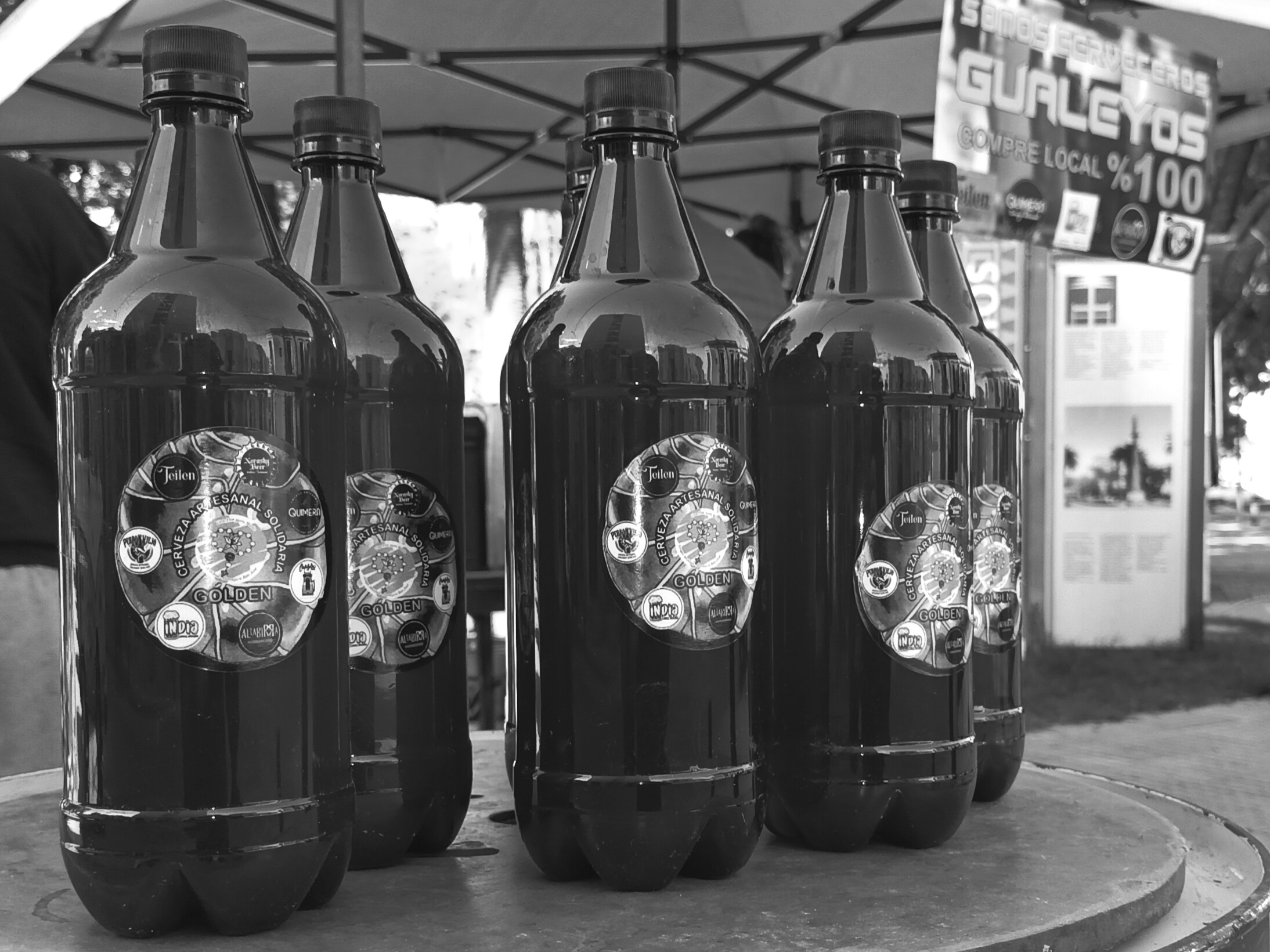 La cerveza artesanal gualeya realizó una movida solidaria
