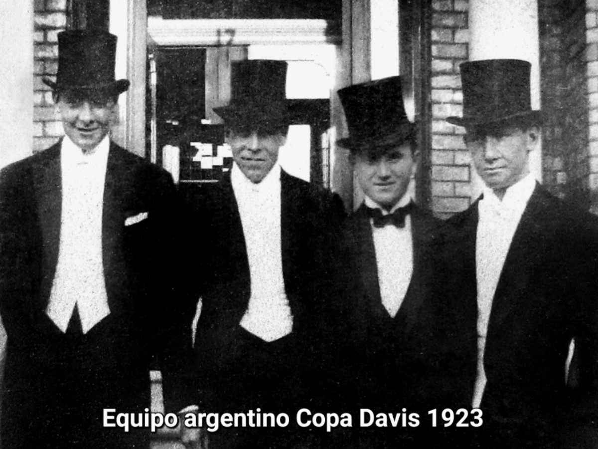 A 100 años del debut de Argentina en la Copa Davis