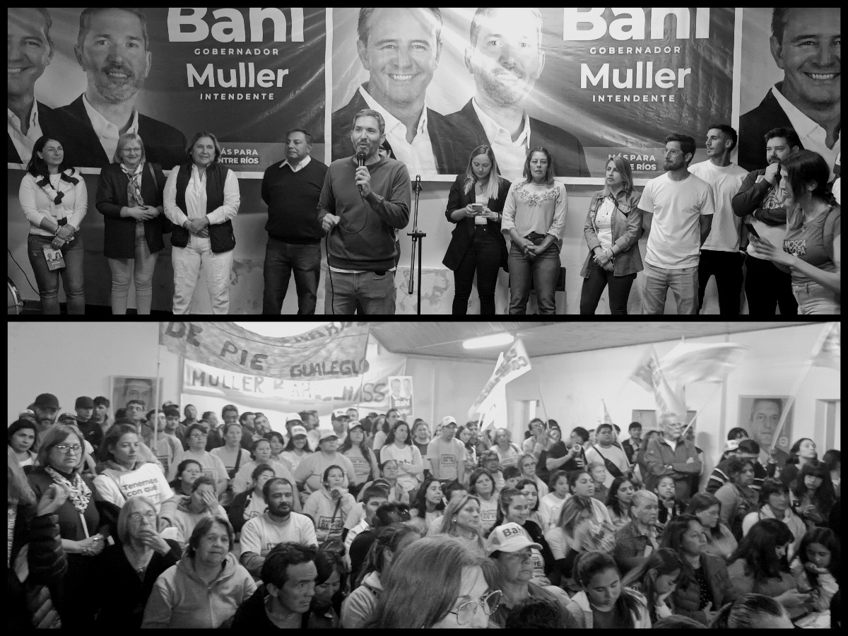 El peronismo gualeyo cerró unido su campaña electoral