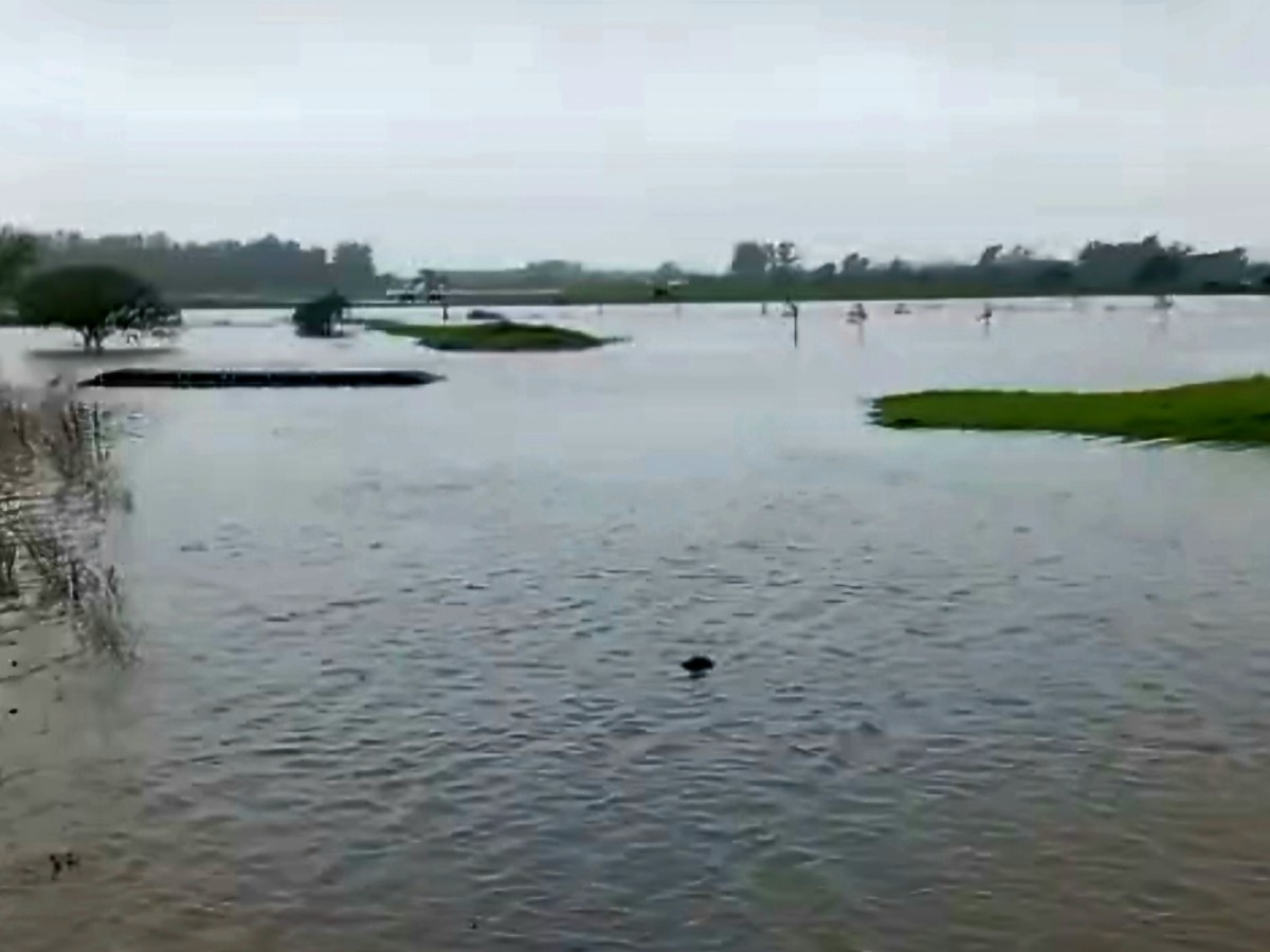 Sesenta milímetros en dos días y los desagües al límite