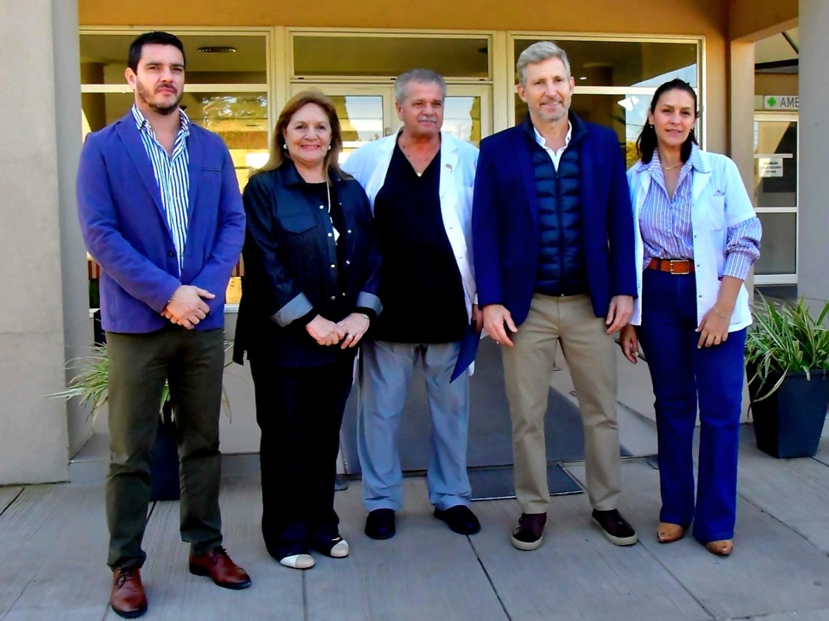 Cener recibió la visita del gobernador Rogelio Frigerio