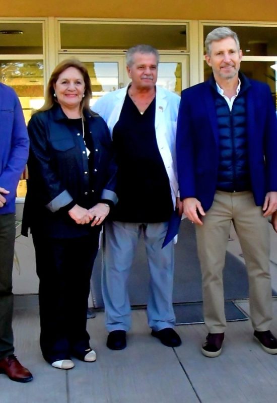 Cener recibió la visita del gobernador Rogelio Frigerio
