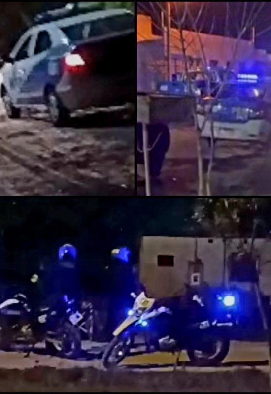 Una de tiros, cascotes y gritos en el barrio Minuan