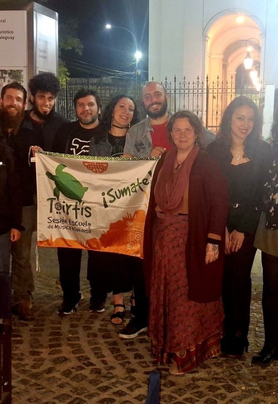 Aires celtas coparon el Paseo Rocamora